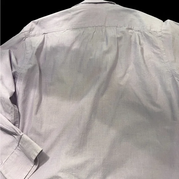 Men’s Club Room Long Sleeve Shirt- Size 16 32/33 - Picture 4 of 6
